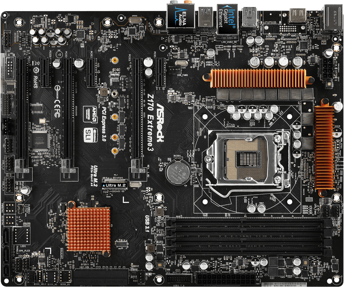 Обзор asrock z170 extreme3